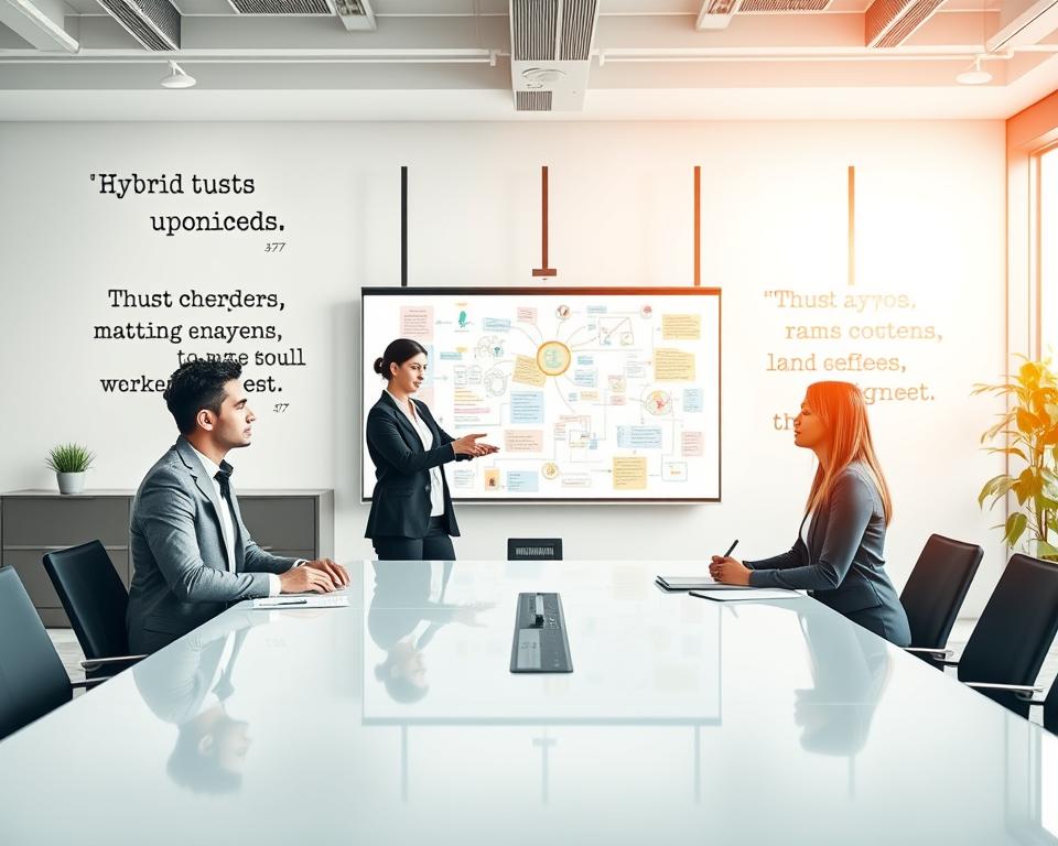 How Managers Build High-Trust Environments in Hybrid Teams